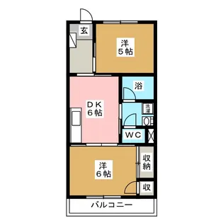 兼松マンション【3階】の間取り