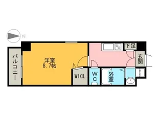 ルーチェ八事【2階】の間取り