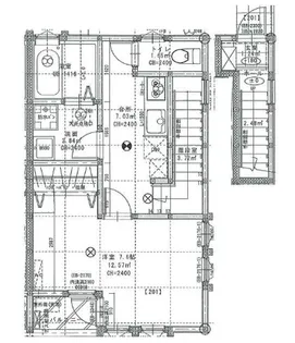 ジュネス米ケ袋II【2階】の間取り