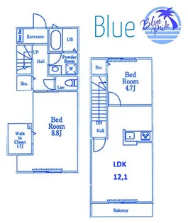 フォルモーント【2階】の間取り