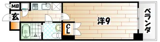 No.63 オリエントキャピタルタワー【9階】の間取り