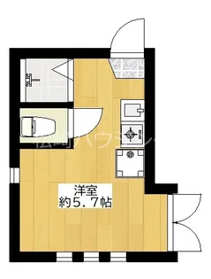 South Valley Kouenji【1階】の間取り