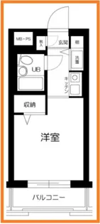 モナークマンション溝の口第3【2階】の間取り