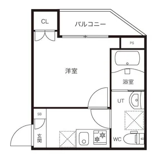 インベスト蒲田50【2階】の間取り
