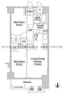 PATH横浜新子安【4階】の間取り