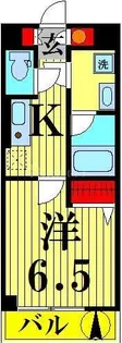KYOWA SUMIYOSHI,bldg【3階】の間取り