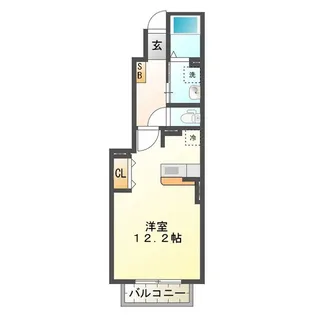 T・H NOVA【1階】の間取り