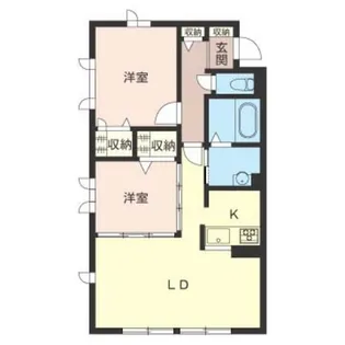 ボー・セジュールI番館【1階】の間取り