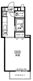青南テラスハイム【2階】の間取り
