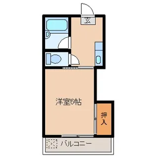 YOUコーポ【2階】の間取り