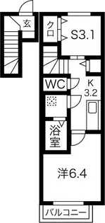 グランドガーデン【2階】の間取り