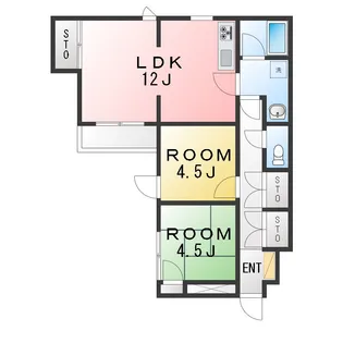 洋光台プレステージュ・ミネギシ【4階】の間取り