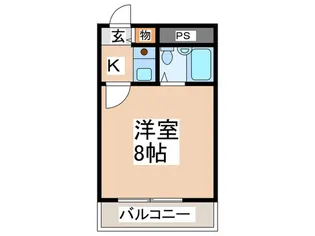 井上マンション【5階】の間取り