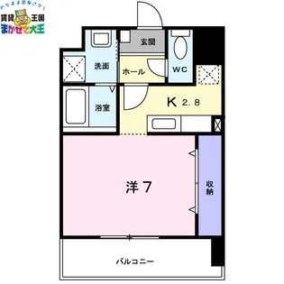 アイ ヒルズ スミヨシ【7階】の間取り