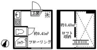 ソフィアフェアリー(家具付き)【1階】の間取り