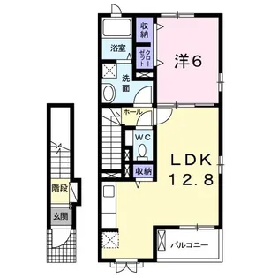 Sunny杉塚【2階】の間取り
