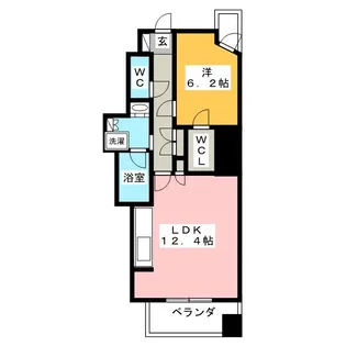 ザ・レジデンス宇都宮【11階】の間取り