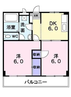 レジデンス【2階】の間取り