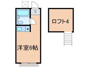 サンハイツ砧【2階】の間取り