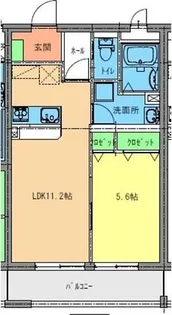 パラネミスタ【3階】の間取り