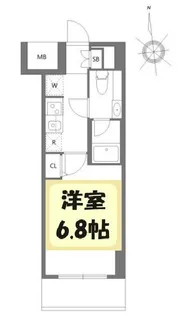 エヌステージジェイアール新白岡駅前【2階】の間取り