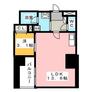 CERCHIO RAKAN【5階】の間取り