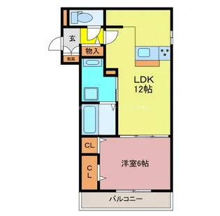 フェリシア【3階】の間取り