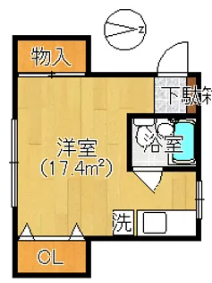 アールハイツ【2階】の間取り