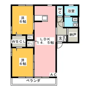 Admirez A【1階】の間取り