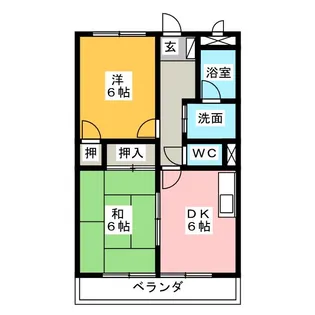 グレイス・ハイム【1階】の間取り