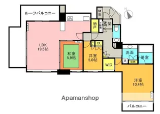 サンクタス吉祥寺ハートランド【3階】の間取り