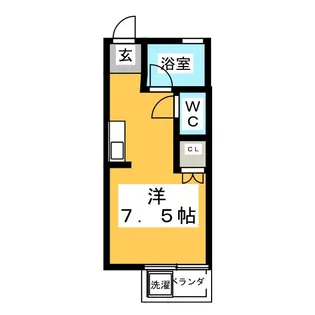 ロータス2【2階】の間取り
