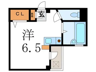シマダマンション【4階】の間取り