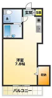 山口第1ビル【3階】の間取り