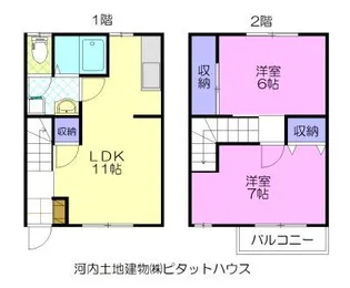ミルキーバレーの間取り