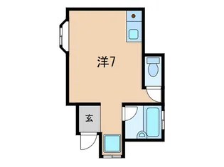 サンライズ大倉山【1階】の間取り