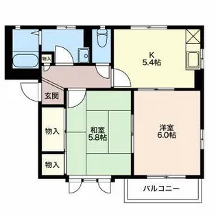 テルミー21 A【1階】の間取り