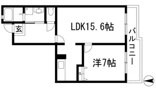 アルビス寺本11号棟【4階】の間取り