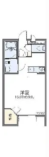 レオパレスドリームII【2階】の間取り