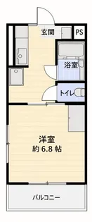コスモII【2階】の間取り