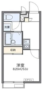 レオパレスボレール【2階】の間取り