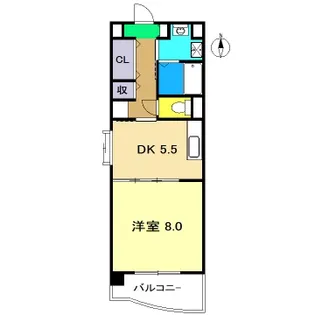 山帰来【1階】の間取り