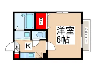 マ・メゾン・矢川【1階】の間取り
