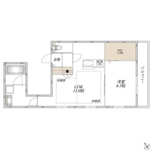 新築 グリーンヒル白山【3階】の間取り