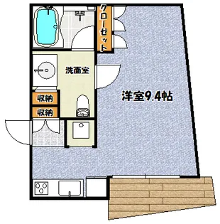 テイラーハウス【1階】の間取り