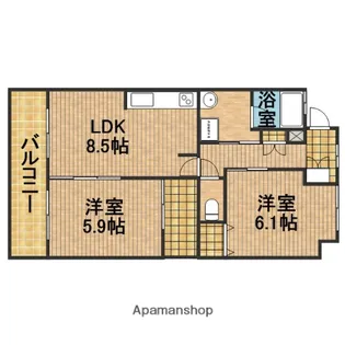 ETERNO【3階】の間取り