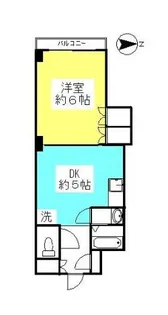 ダイヤエステーツ東川口【3階】の間取り