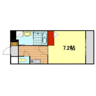 リベルテ北山【1階】の間取り