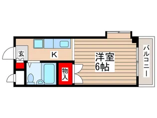 プラスハイツ1【1階】の間取り