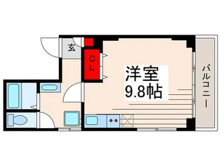 第2藤友ビル【3階】の間取り